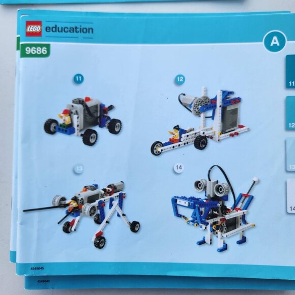 Lego Education 9686 Instruction Manuals Manual Retired Product Simple & Powered - Picture 8 of 14